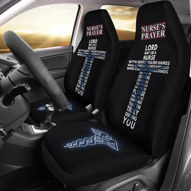 Nurse's Prayer Car Seat Covers (Set of 2)