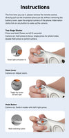 Magnetic Smartphone Camera Grip with Remote