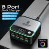 Mini 8-Port GaN Charging Station
