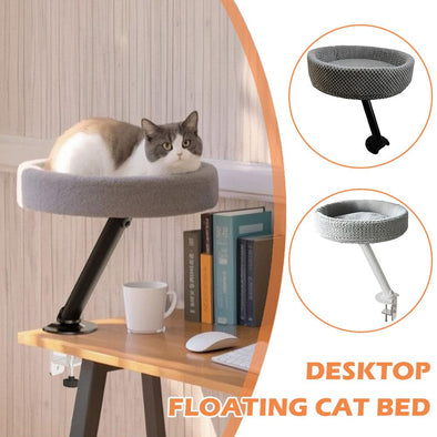 Desktop Cat Bed with 360° Rotation
