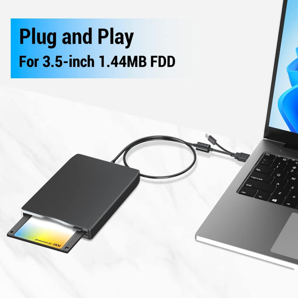 3.5" External Floppy Disk Drive