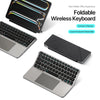 Foldable Bluetooth 5.0 Keyboard with Touchpad & Device Holder