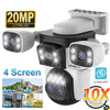 10K Ultra HD 4-Lens Security Camera