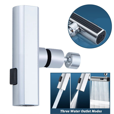 3 Modes Waterfall Faucet Extender