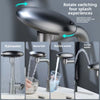 Multi-Functional 4-Mode Waterfall Basin Faucet