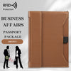 RFID Blocking Travel Wallet