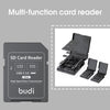 SD Card–Style Multi-Slot Card Reader & Storage