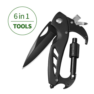 6-in-1 Carabiner Multitool