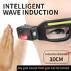 Hands-Free Sensor Headlamp - Ultra-Light, 5 Modes, Wave-to-Wake