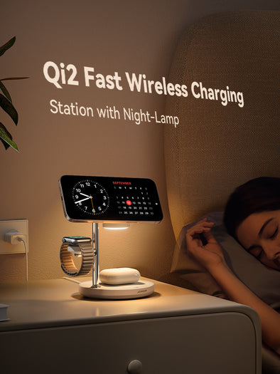 4-in-1 Nightstand Charging Station