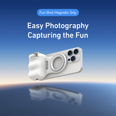 Magnetic Smartphone Camera Grip with Remote
