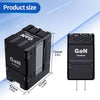 20W GaN Fast Charger with Dual Retractable Cables