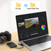 Portable 2-in-1 USB-C to USB3.1 & TF2.0 10Gbps Card Reader
