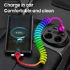 3 in 1 Spring Data & Charging Cable