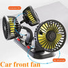 3-Head Rotatable Car Fan