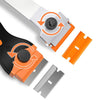 Razor Blade Scraper Set with Replaceable Blades