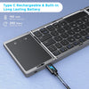 Compact Wireless Folding Keyboard