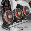 3-Head Rotatable Car Fan