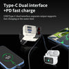 120W 4-in-1 Retractable Car Charger