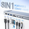 8-in-1 USB-C Laptop Docking Station and Stand