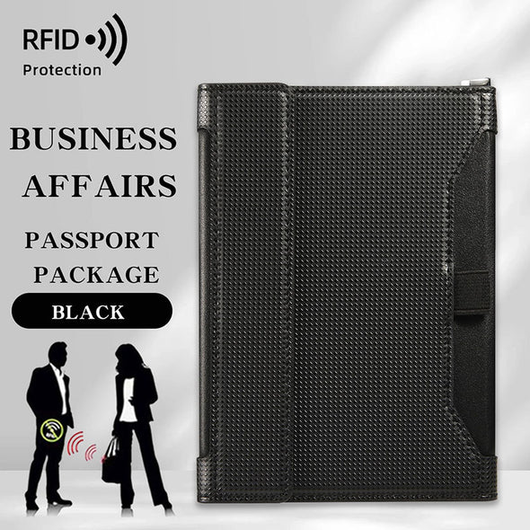 RFID Blocking Travel Wallet