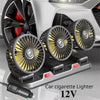 3-Head Rotatable Car Fan