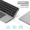 Foldable Bluetooth 5.0 Keyboard with Touchpad & Device Holder