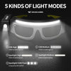 Hands-Free Sensor Headlamp - Ultra-Light, 5 Modes, Wave-to-Wake