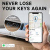 Smart Key Holder with Built-in AirTag Chip & GPS Tracking