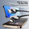 4-in-1 Fast Charging Cable with Rotatable Multi-Port Connectors