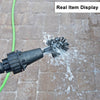 Water-Powered Rotary Cleaning Brush