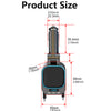 96W 4-in-1 Retractable Car Charger with Bluetooth