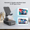 2 in 1 Phone Stand with Bluetooth Speaker