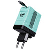 20W GaN Fast Charger with Dual Retractable Cables