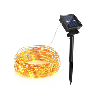 Outdoor Solar Powered LED Fairy String Lights