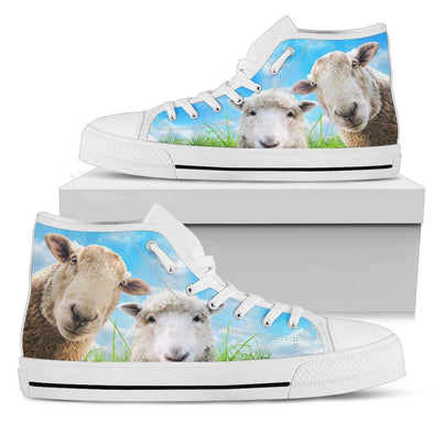 Sheep High Top Shoes