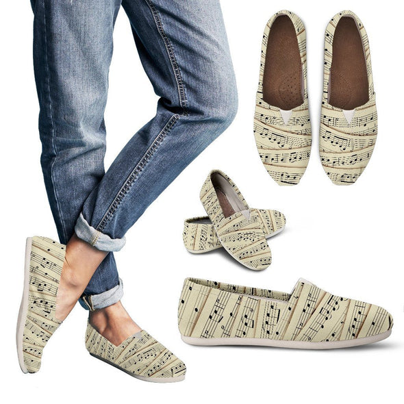 Sheet Music Casual Shoes