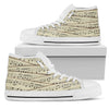 Sheet Music High Top Shoes