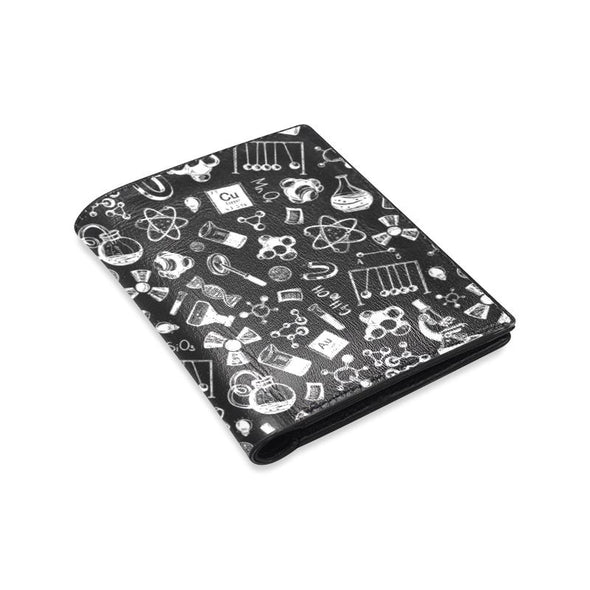 Science Doodle Leather Wallet