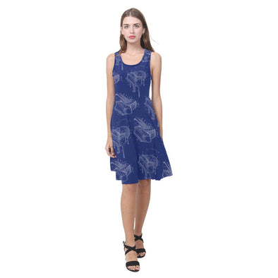 Piano Blueprint Sundress