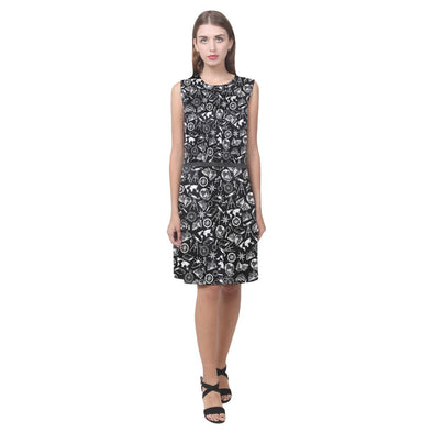 Geography Doodle Dress