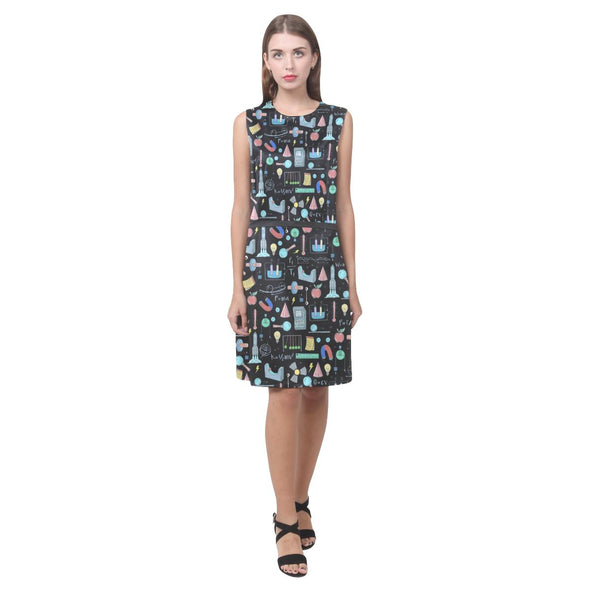 Physics Doodle Dress (Colored)