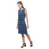 DNA Iconic Double Helix Stripes Sleeveless Dress