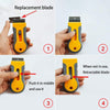 Multipurpose Scraper with Replaceable Blades