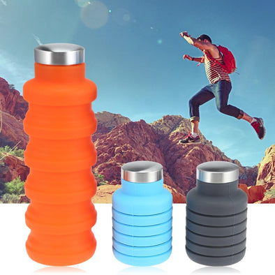 Space-Saving Collapsible Water Bottle