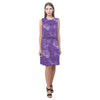 Neuroscience Sleeveless Dress (Purple & Red Color)