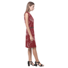 Neuroscience Sleeveless Dress (Purple & Red Color)