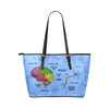 Neuroscience Leather Tote Bag