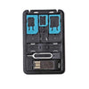 8 in 1 Credit Card Sized SIM & microSD Card Case