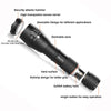 AloneFire Cree XM-L T6 3800 Lumens Tactical Flashlight - Super Bright Military Grade LED Torch, Rechargeable